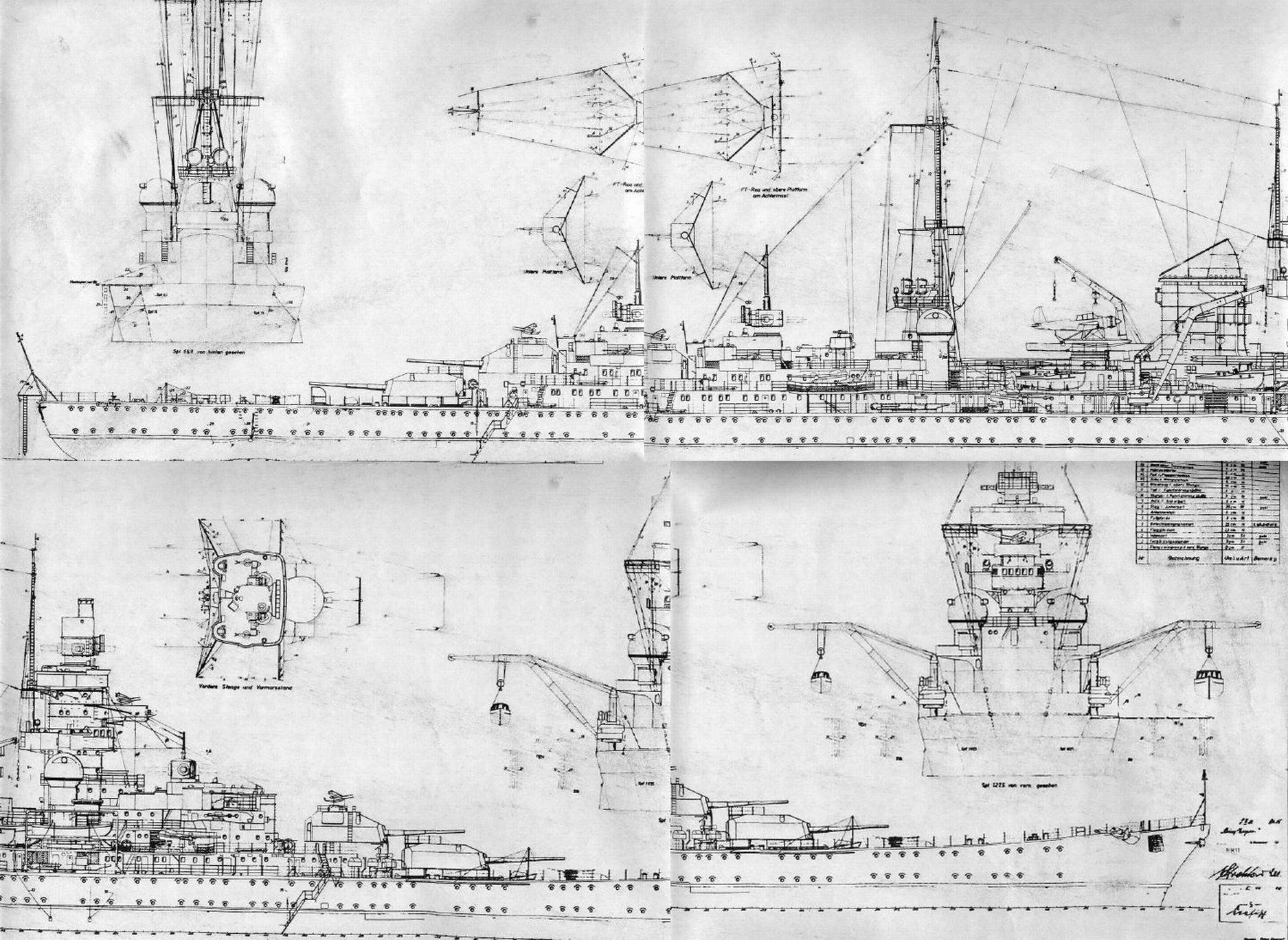 Battleship design blueprints