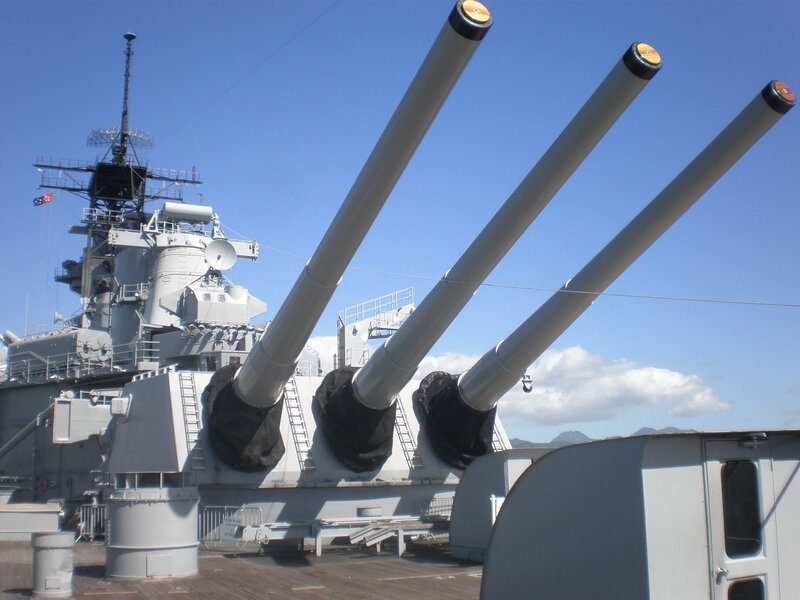 Battleship Gun Turrets