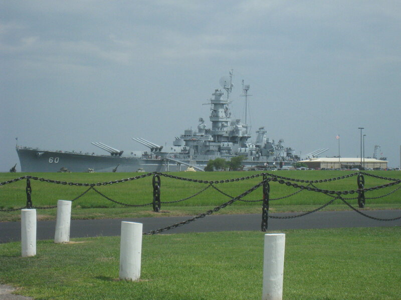 Battleship on Display