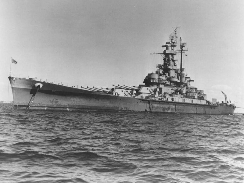 Battleship on the Water