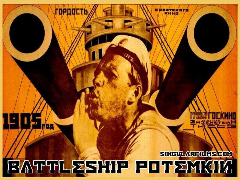 Battleship Potemkin movie poster