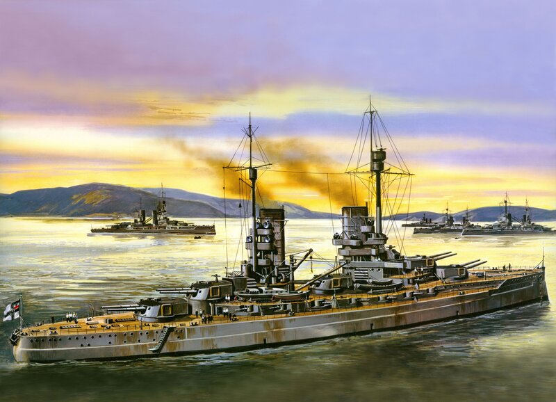 Battleships at Sea — Yellow