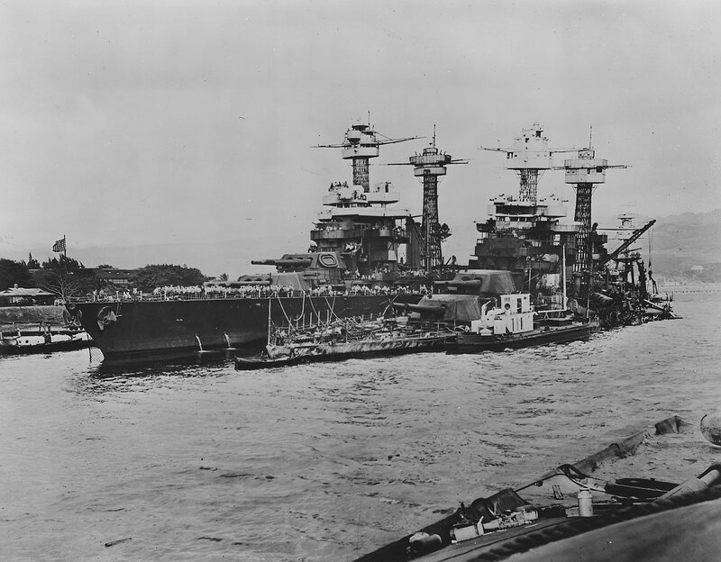 Battleships in Harbor