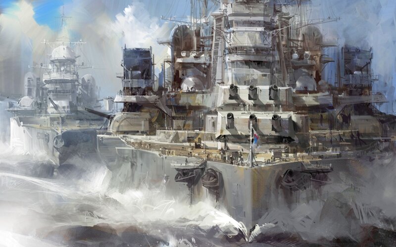 Battleships in Motion