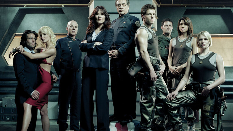 Battlestar Galactica cast photo