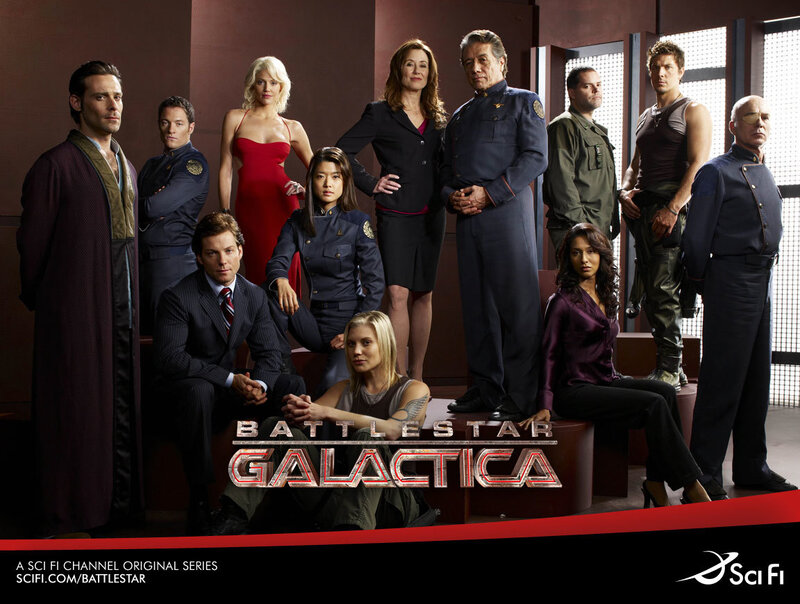 Battlestar Galactica cast photo