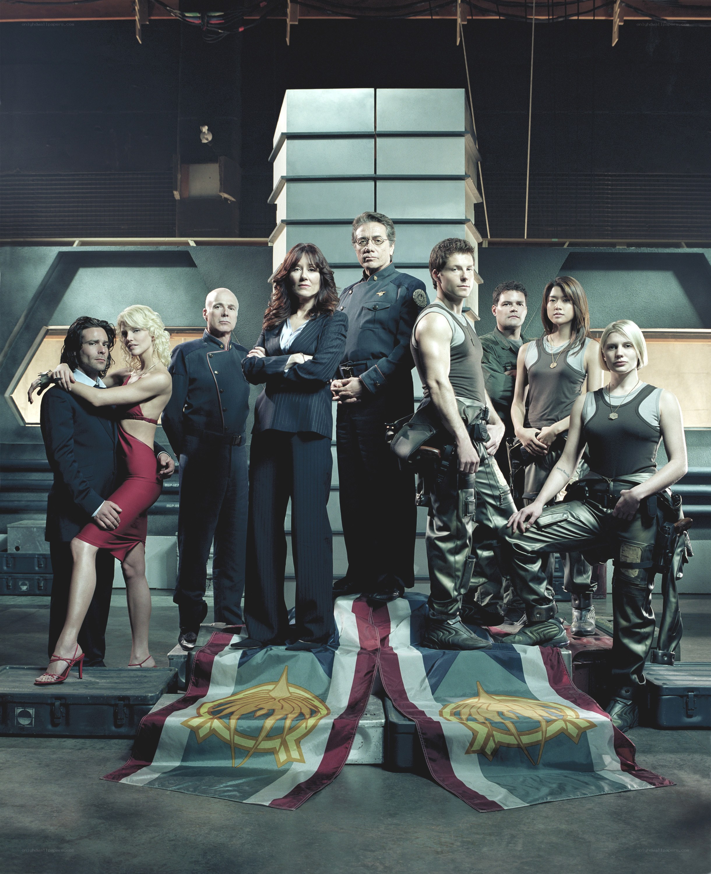 Battlestar Galactica cast photo