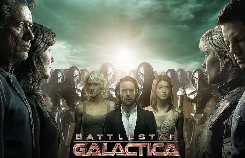 Battlestar Galactica cast poster