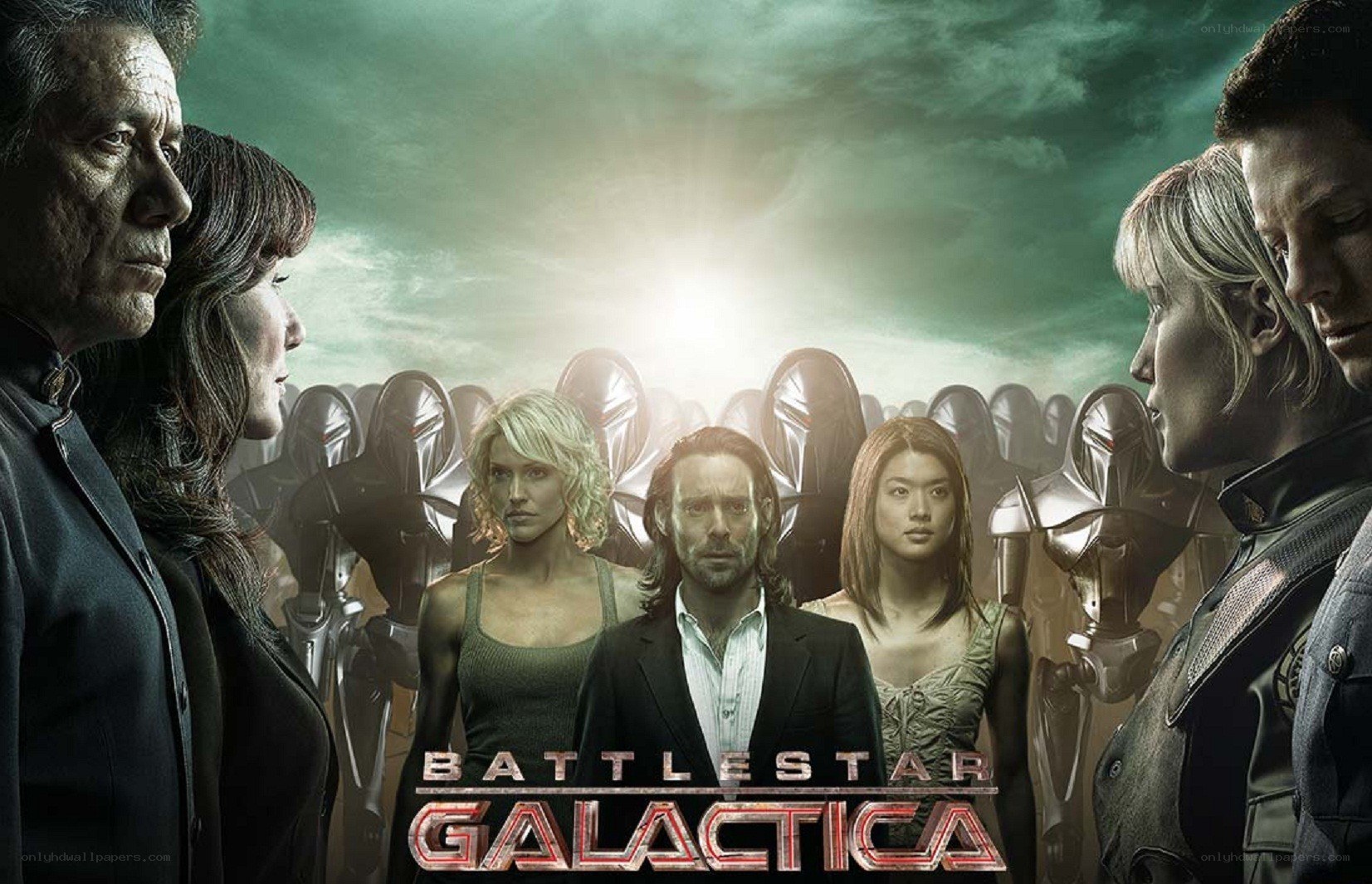 Battlestar Galactica cast poster