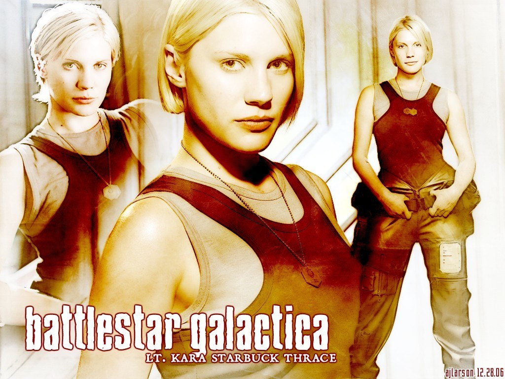 Battlestar Galactica character poster