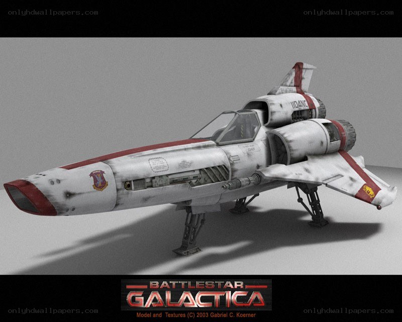 Battlestar Galactica fighter craft