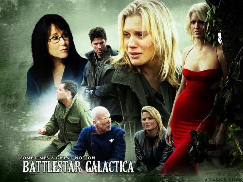 Battlestar Galactica promotional collage