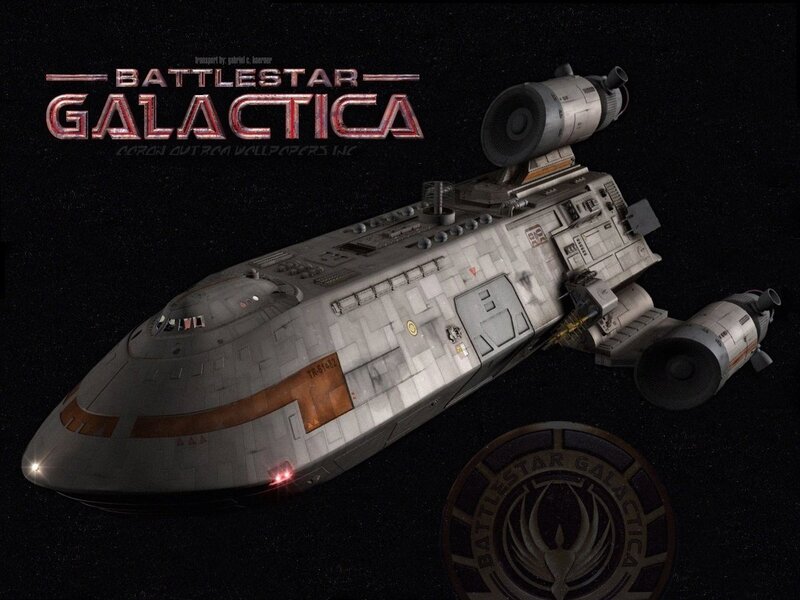 Battlestar Galactica Ship — Gray