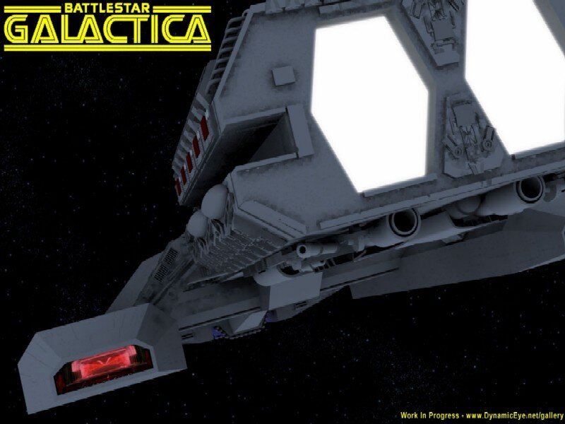 Battlestar Galactica Ship