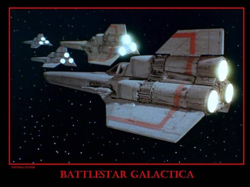 Battlestar Galactica Ships