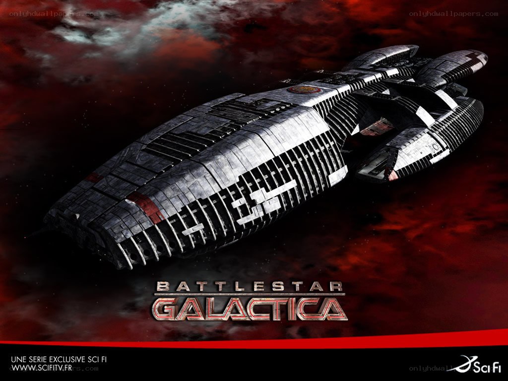 Battlestar Galactica spaceship
