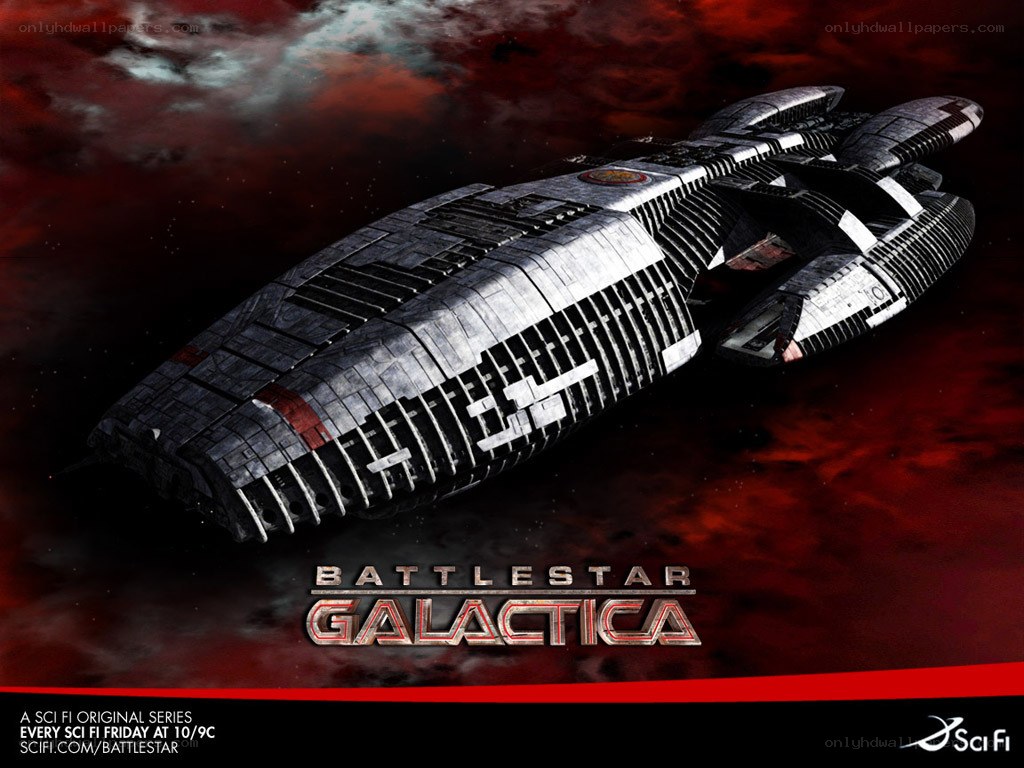 Battlestar Galactica spaceship