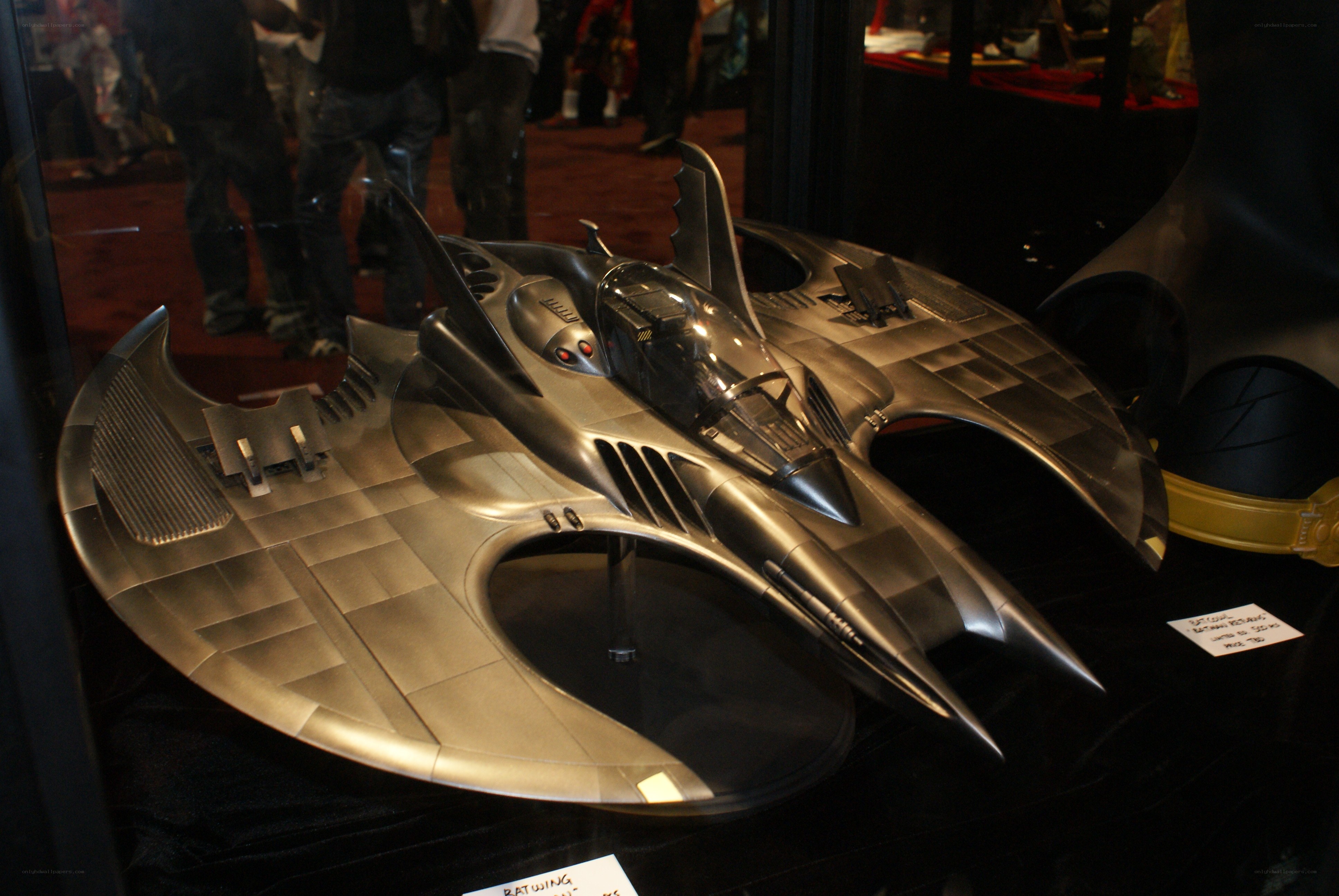 Batwing model on display