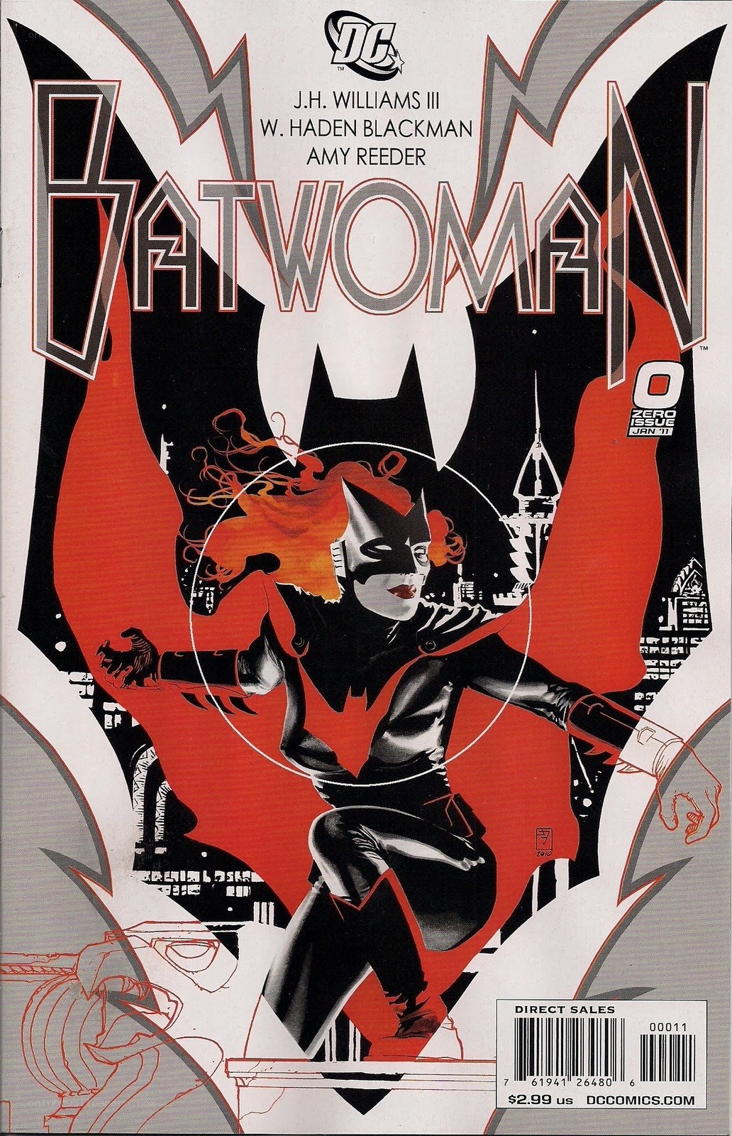 Batwoman Zero Issue Cover