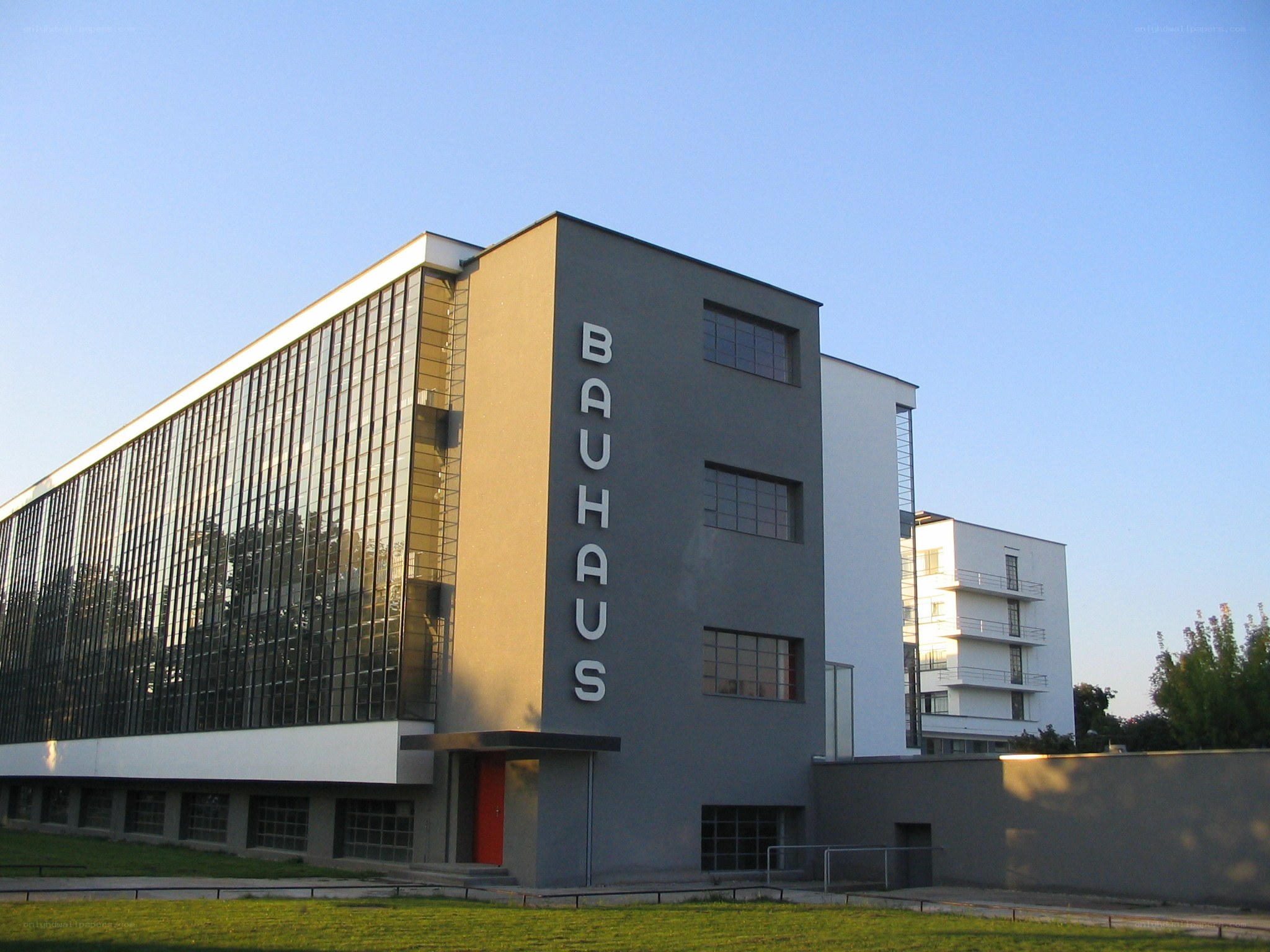 Bauhaus building in Dessau