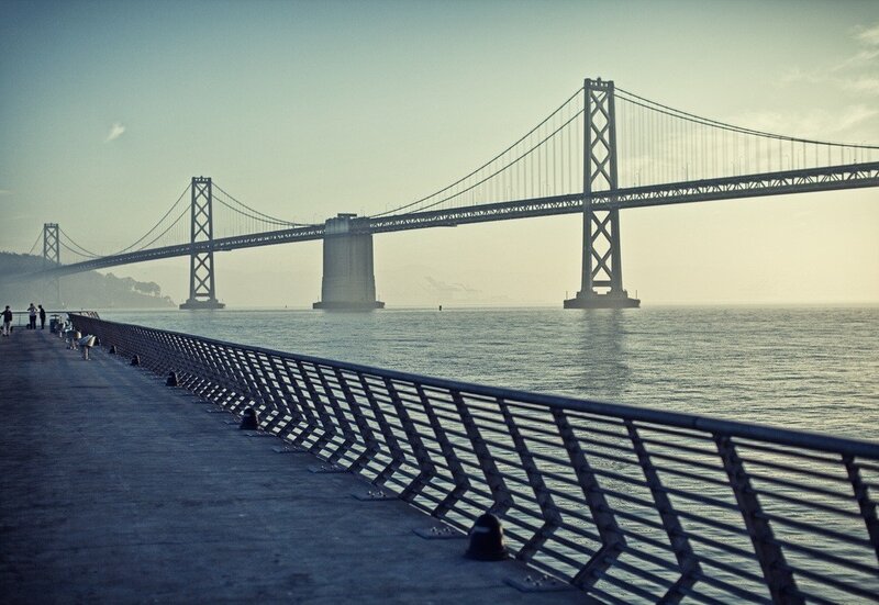 Bay Bridge at dawn