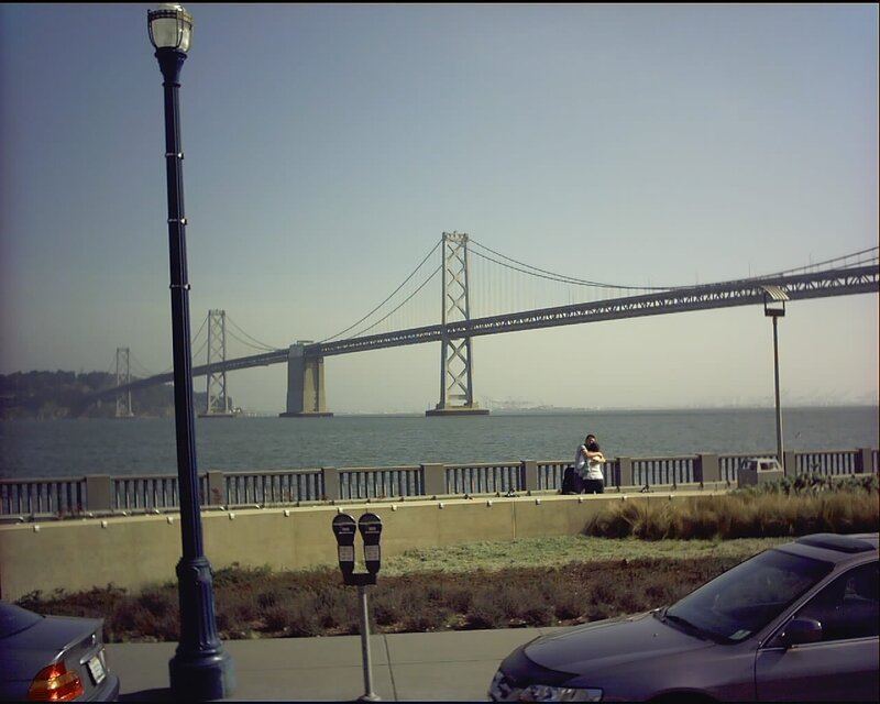 Bay Bridge view from waterfront