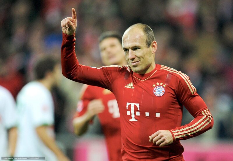 Bayern Munich player celebrating