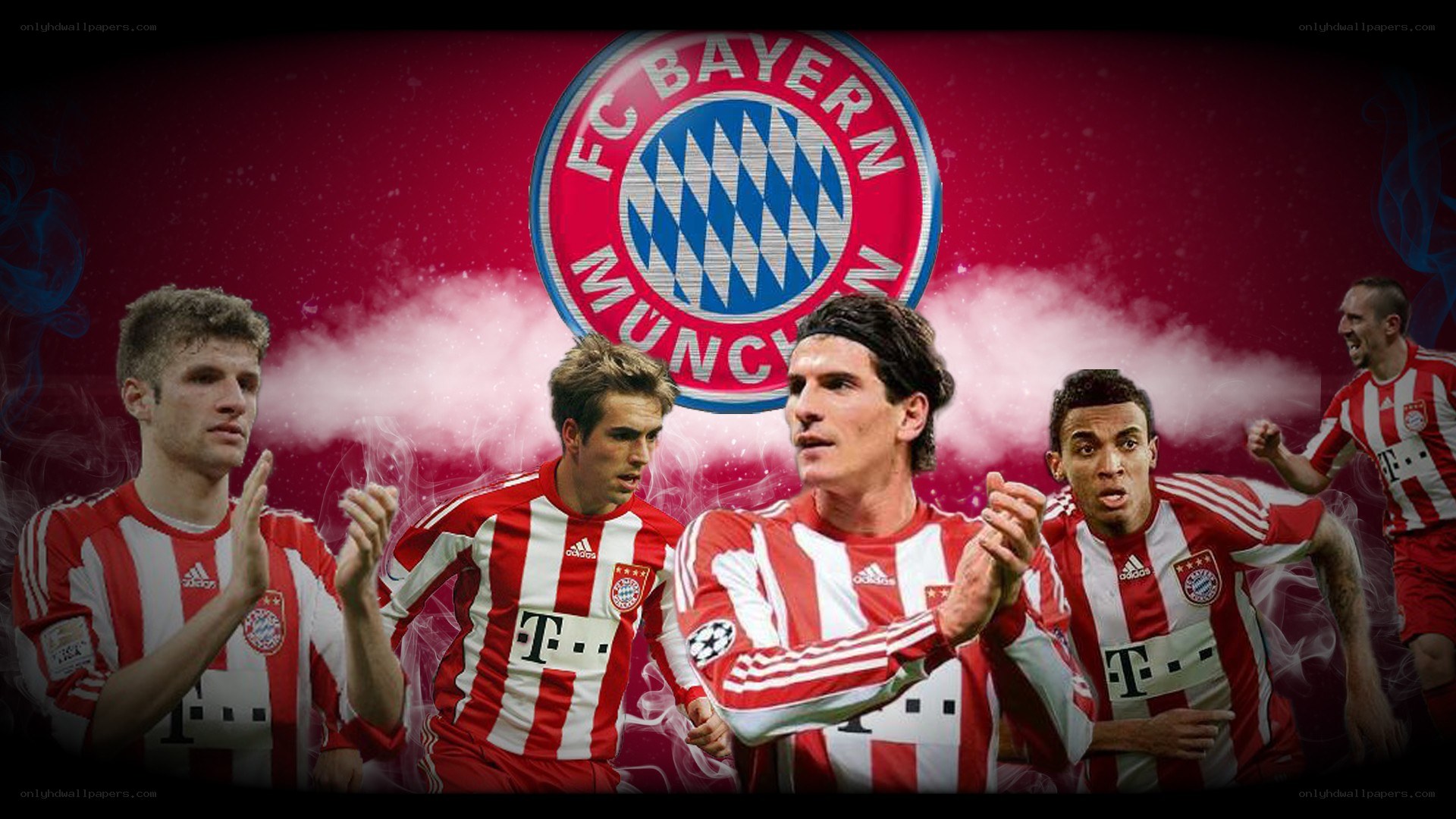 Bayern Munich players collage