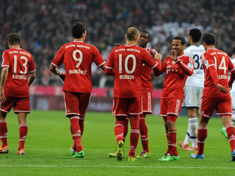 Bayern Munich Players — Red, Celebratory