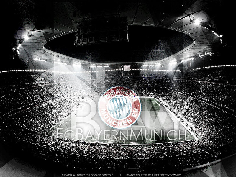 Bayern Munich stadium artwork