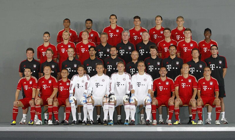 Bayern Munich team photo