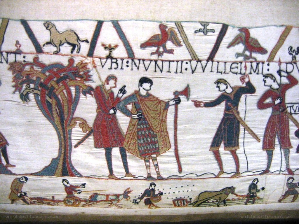 Bayeux Tapestry scene