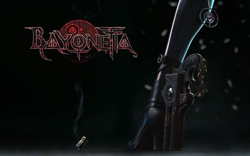 Bayonetta Character — Black, Dramatic