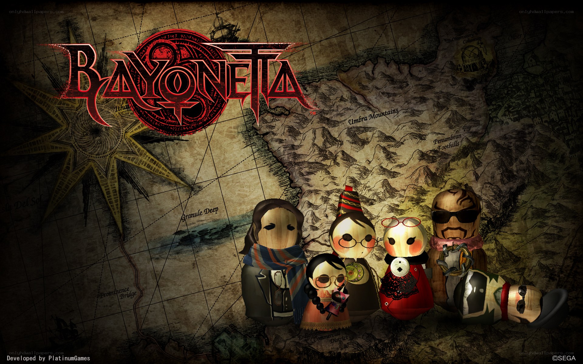 Bayonetta character lineup