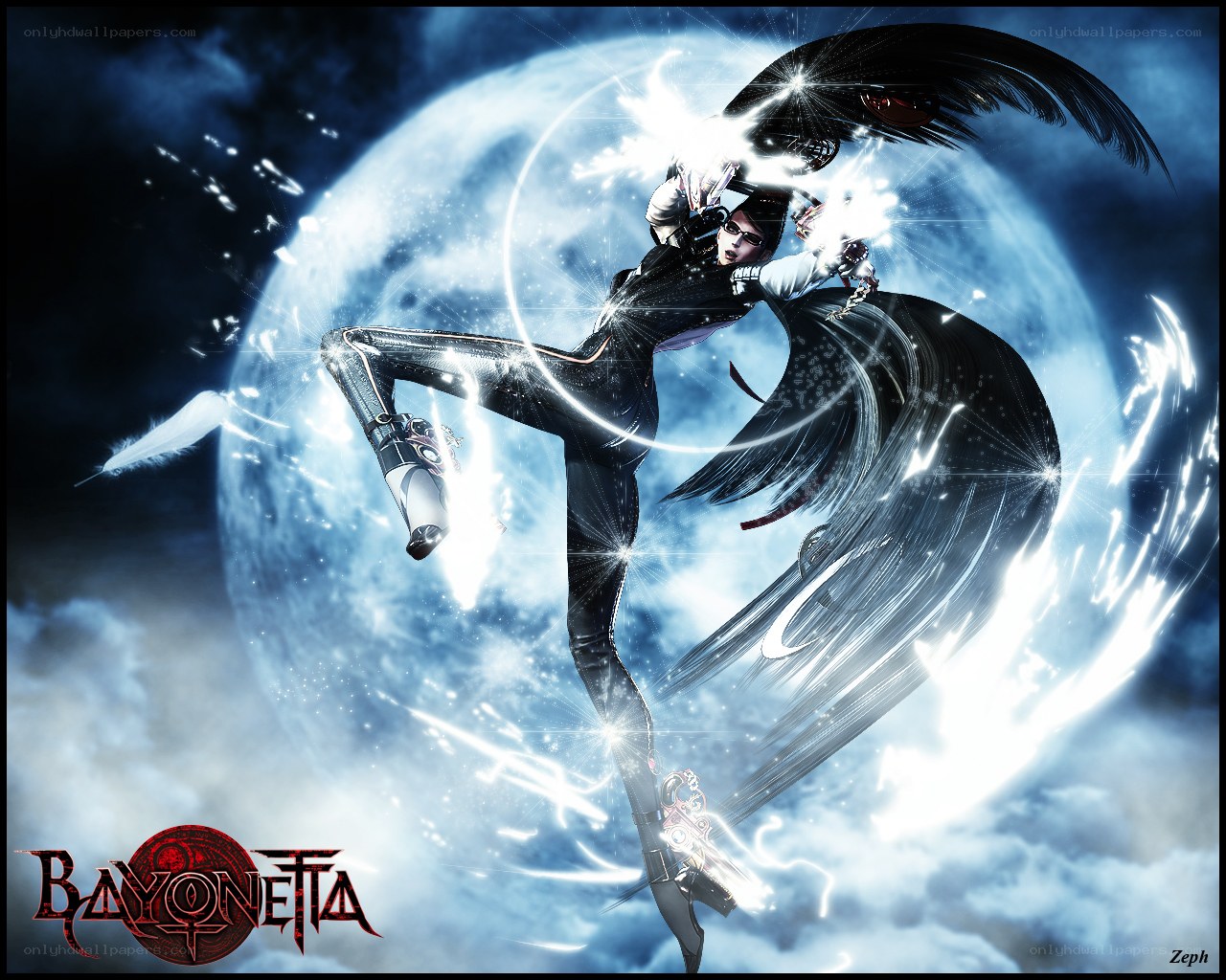 Bayonetta in action