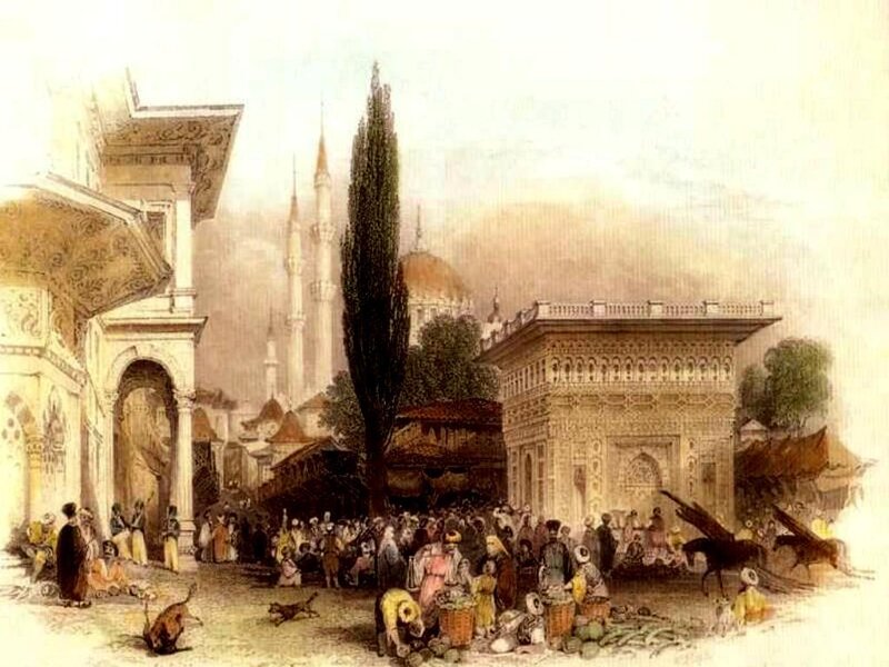 Bazaar in Ottoman City