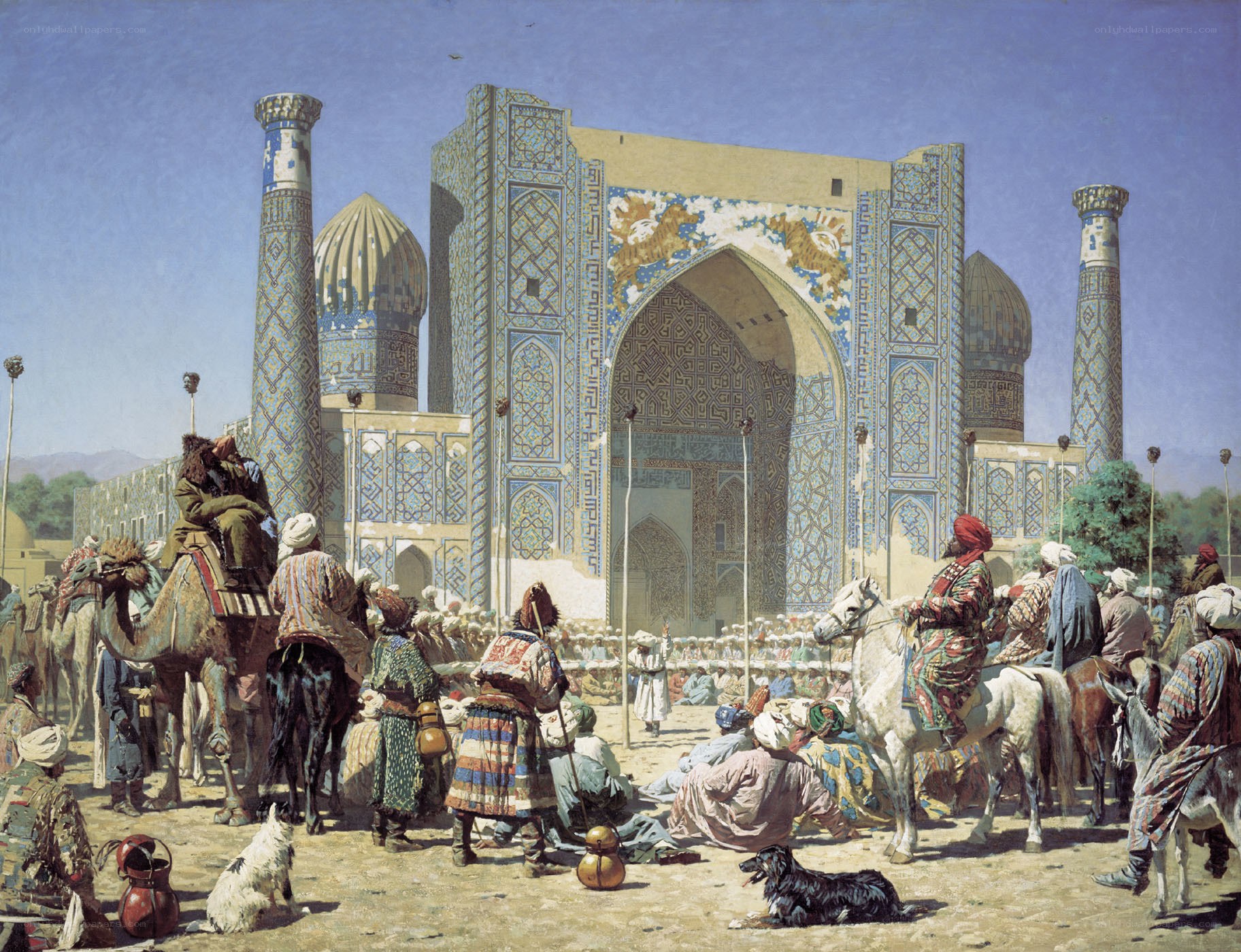 Bazaar in Samarkand