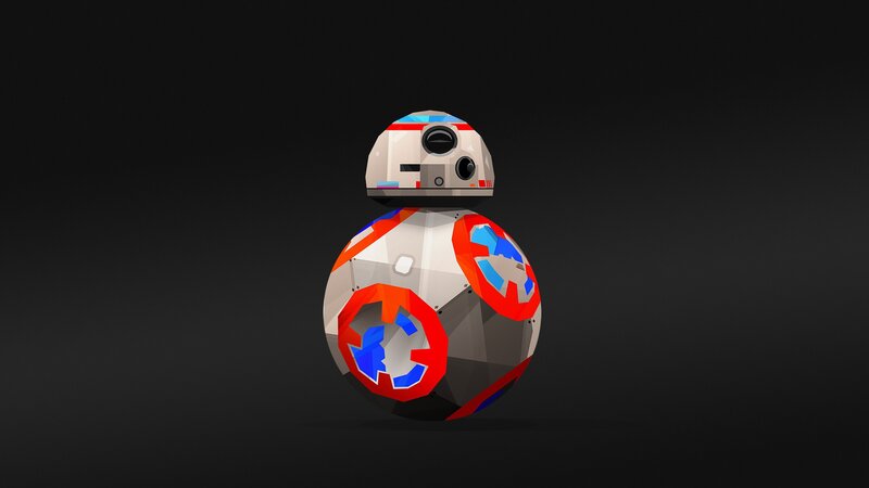 BB-8 Droid — Gray