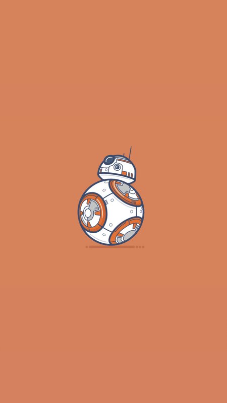 BB-8 Droid — Orange, Calm