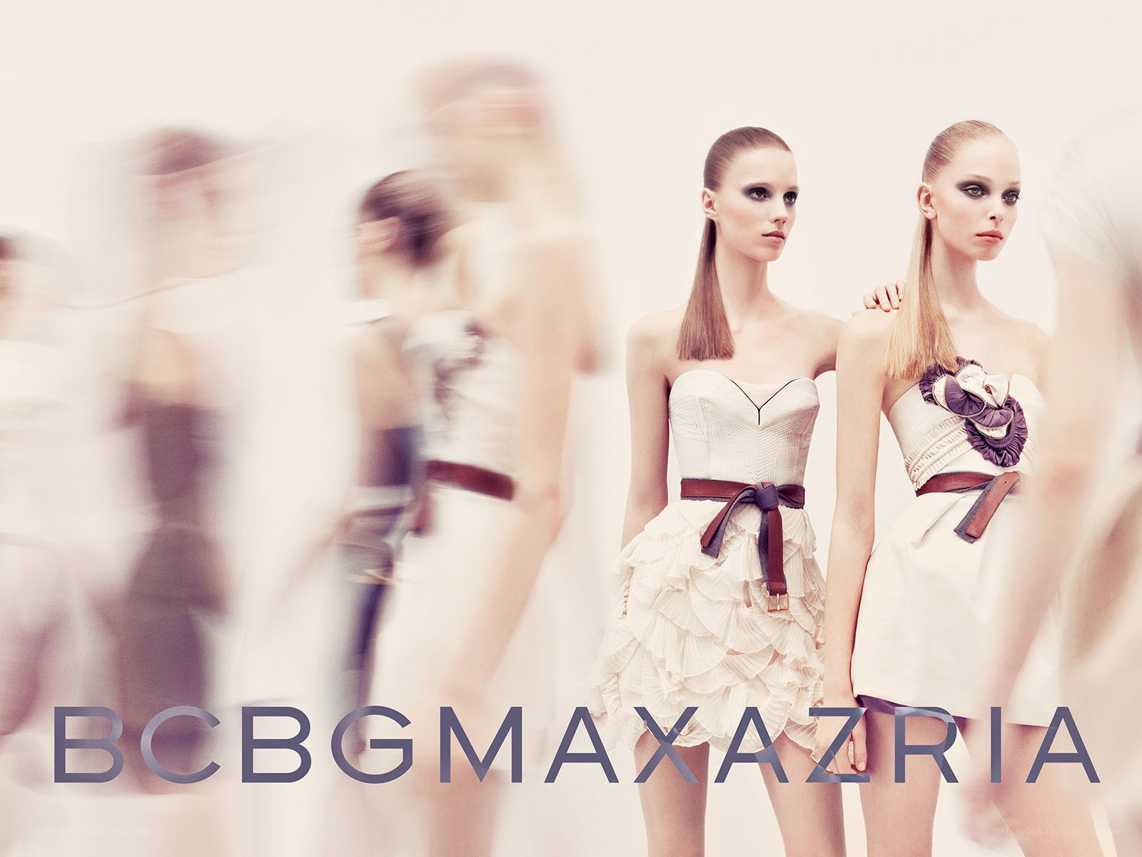 BCBGMAXAZRIA fashion advertisement