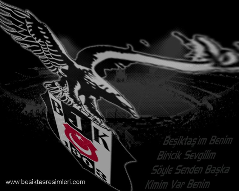 Beşiktaş FC logo wallpaper