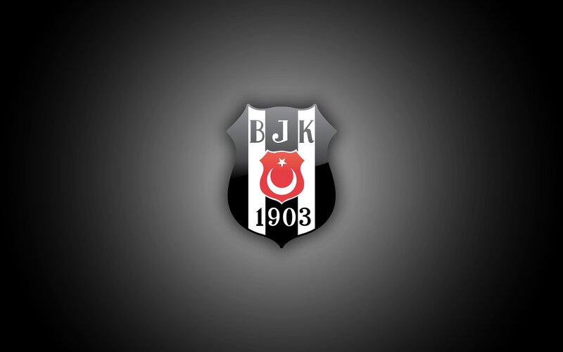 Beşiktaş Logo — Black, Dramatic, Vector Art, Shield, Text