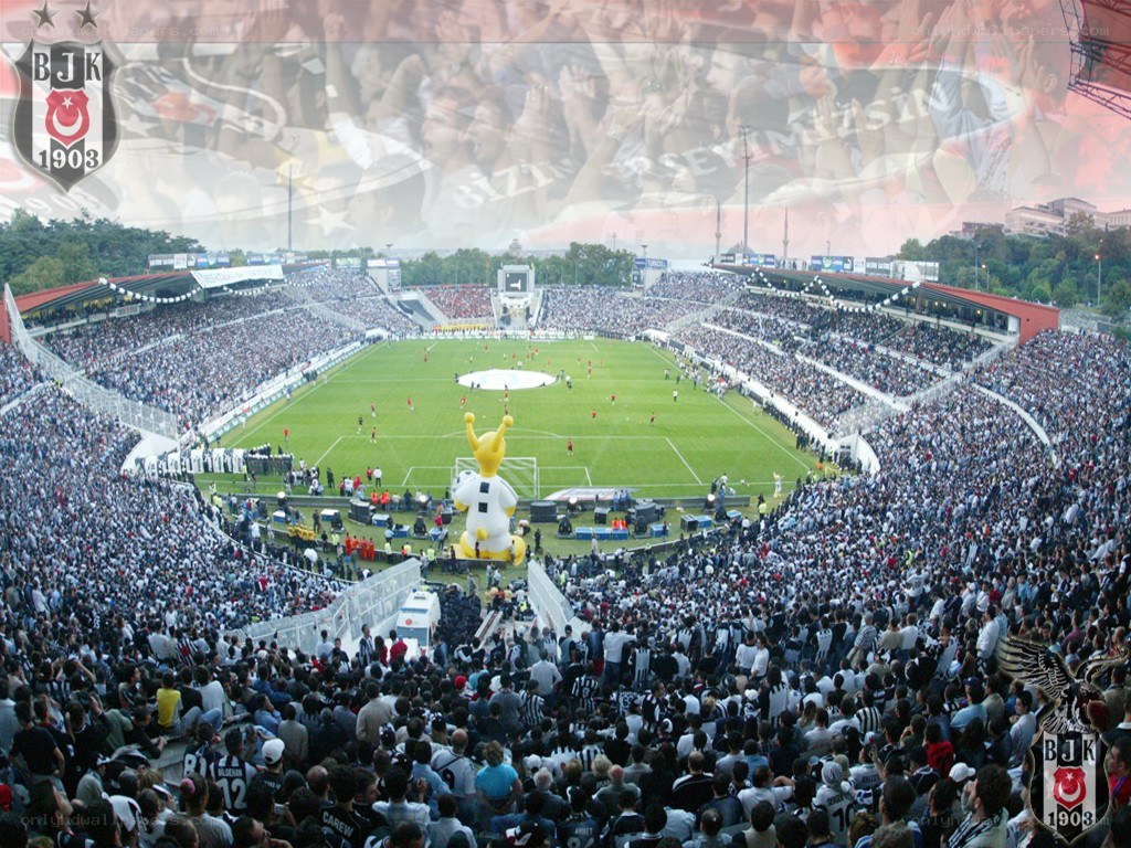 Beşiktaş stadium crowd