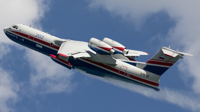 BE-200SC Amphibious Aircraft