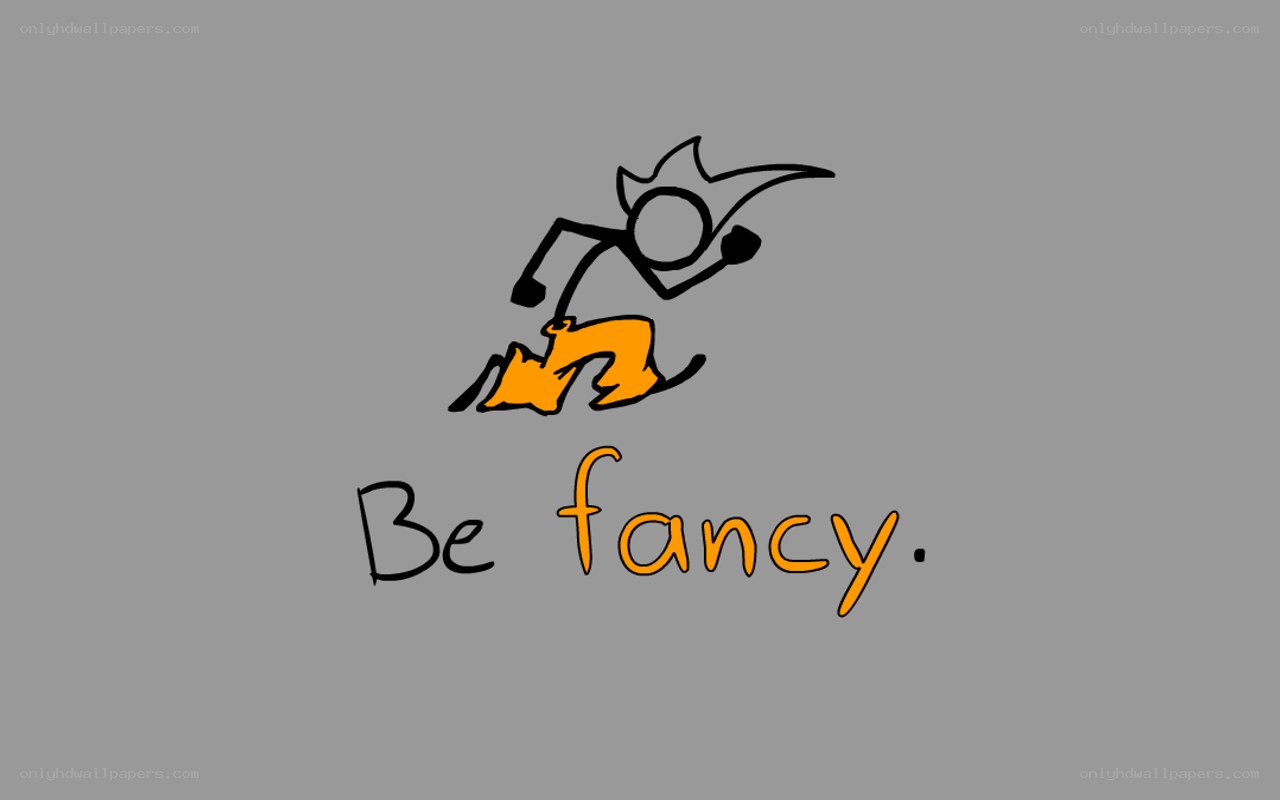 Be fancy logo