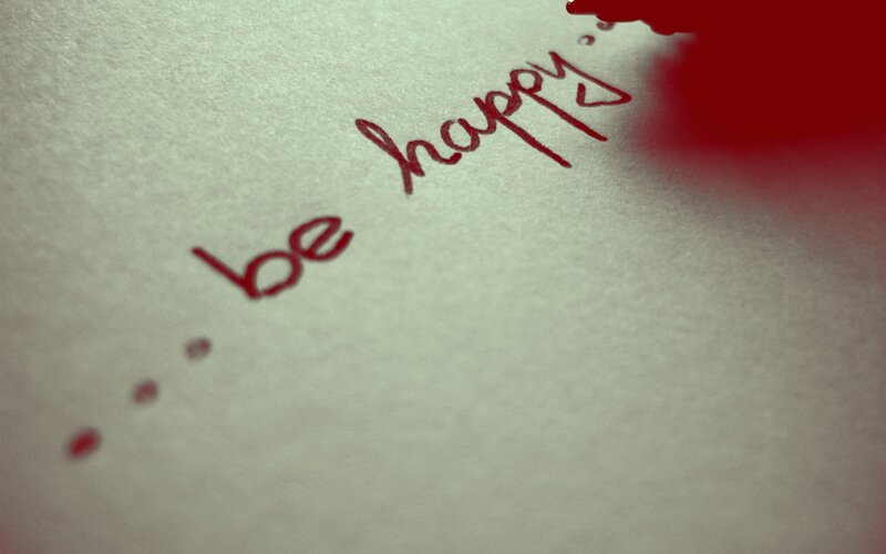 ...be happy.