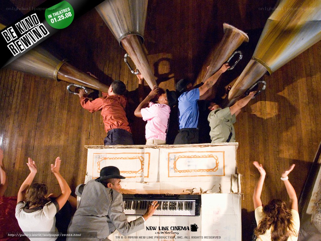 Be Kind Rewind movie scene