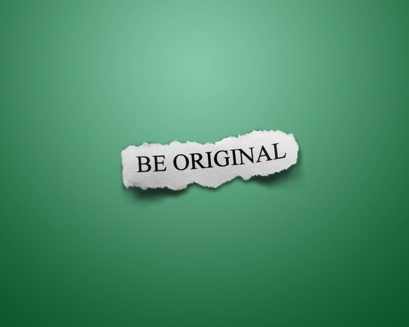 Be Original message