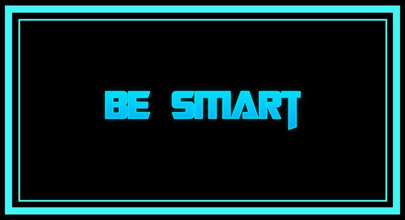 be smart text graphic