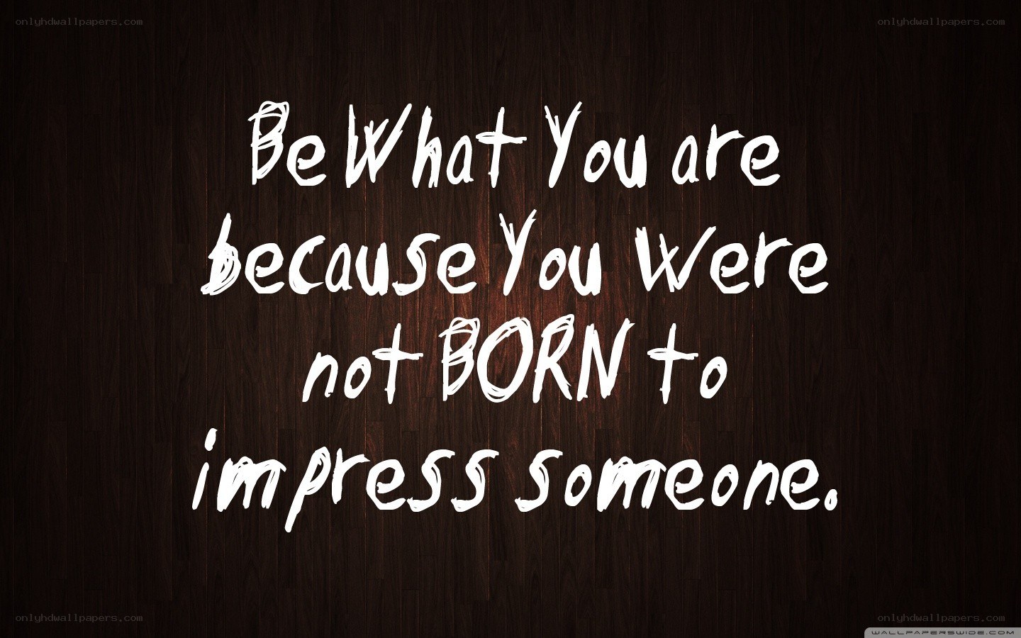 be yourself quote